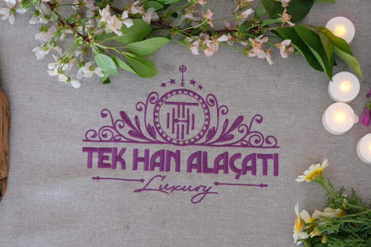 Tek Han Alacati Hotell Exteriör bild