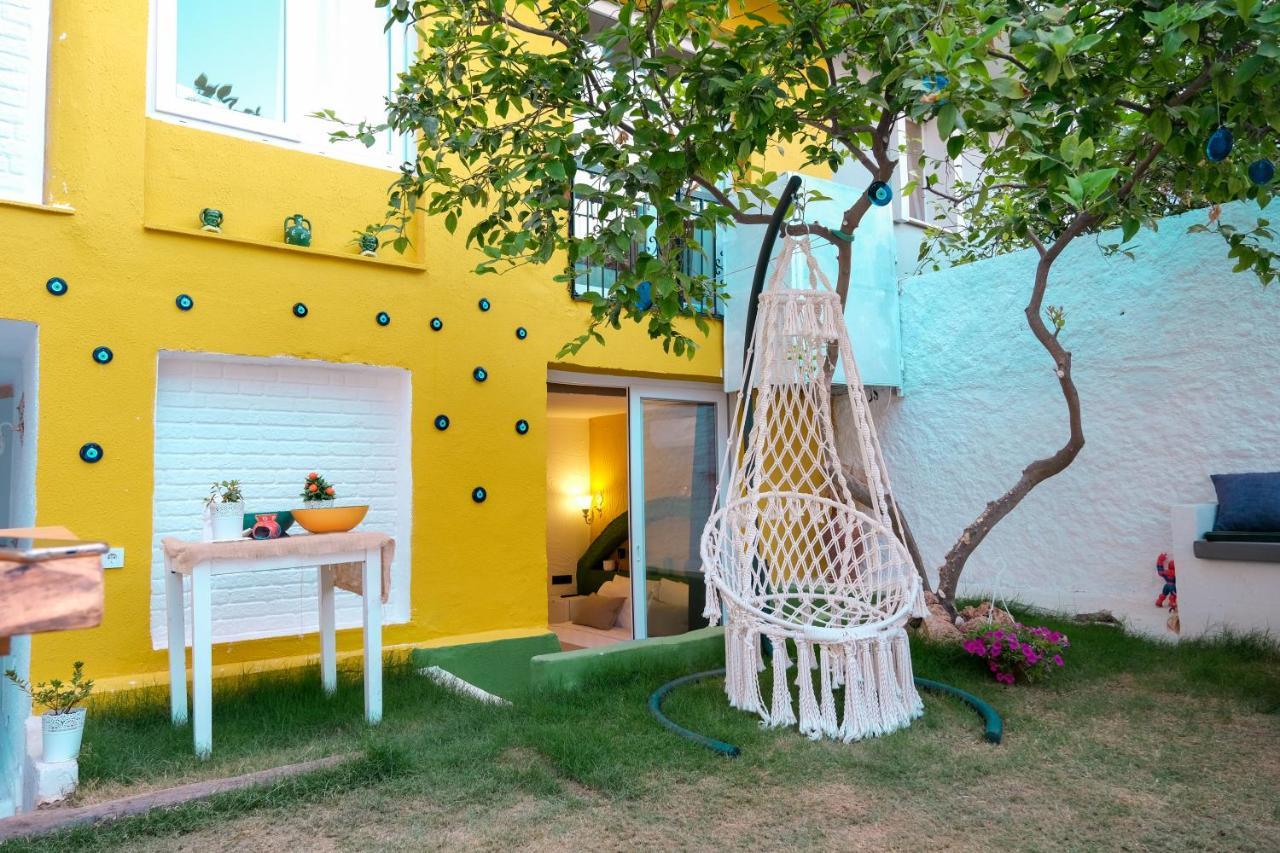 Tek Han Alacati Hotell Exteriör bild